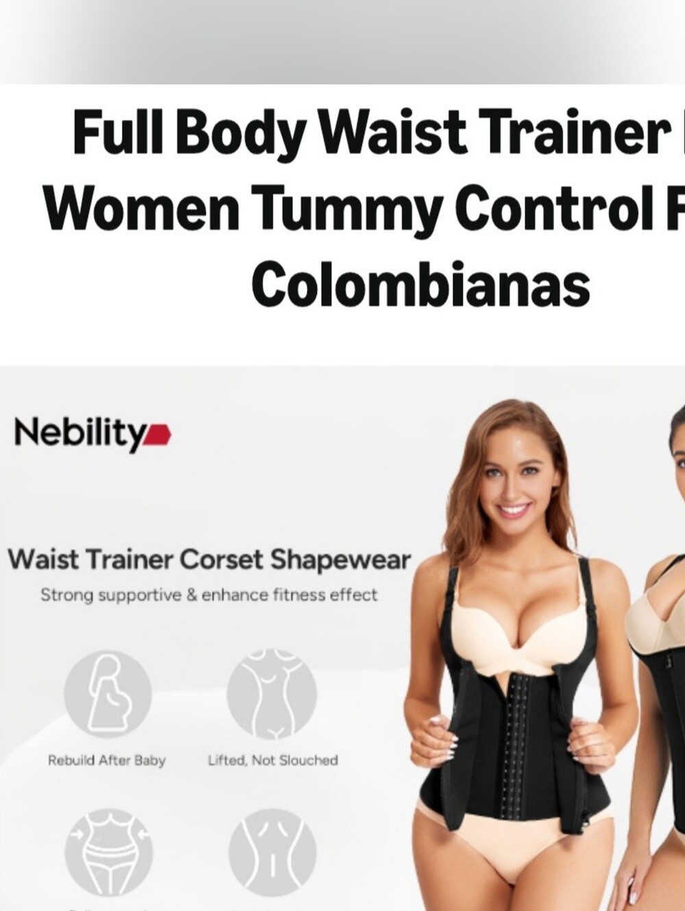 Nebilitu Waist Trainer